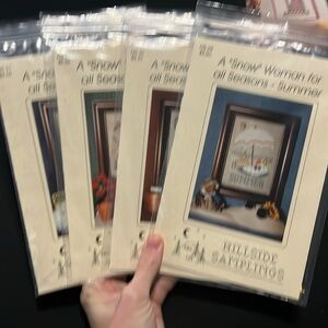 Hillside Samplings Snow Women Lot